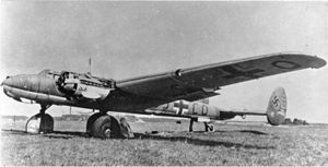 Messerschmitt Me 261 V2, BJ+CQ v Lechfeldu, 1944