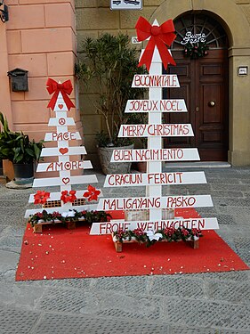 Buon Natale from Chianciano terme, Italy