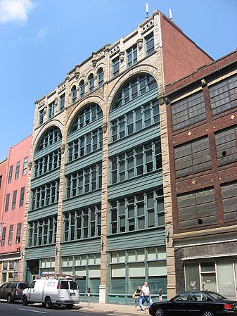 Byrnes & Kiefer Building, built in 1892.