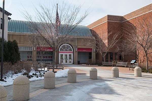 Entrance to the Cleveland History Center