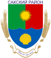 Escudo de armas de Saky Raion