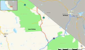 California State Route 127 Map.svg