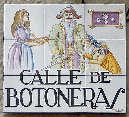 Calle de Botoneras, Madrid