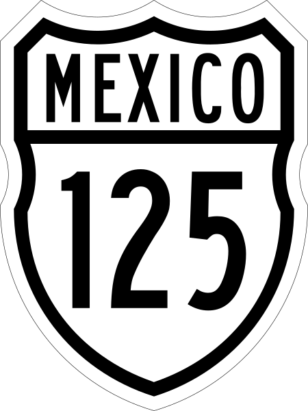 File:Carretera federal 125.svg