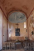 Intérieur de la chapelle.