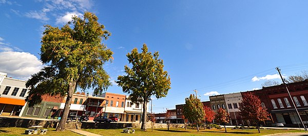 Downtown Iuka, 2013