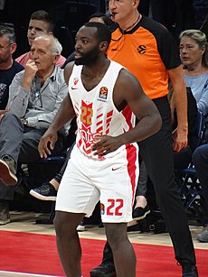 Charles Jenkins (basketball) 22 KK Crvena zvezda EuroLeague 20191010 (6).jpg