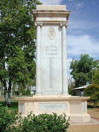 <span class="mw-page-title-main">Charleville War Memorial</span> Historic site in Queensland, Australia