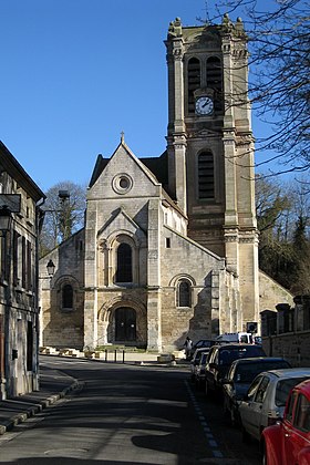 Vue depuis l'ouest.