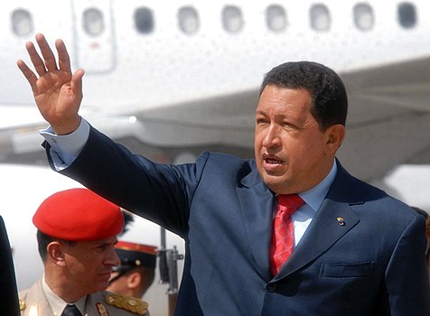 Председник Венецуеле Уго Чавез. Гватемала 2005.