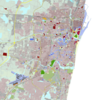 100px chennai urban area map