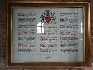 <span class="mw-page-title-main">George Cholmondeley, 2nd Earl of Cholmondeley</span> British Army general