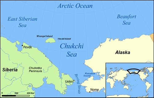 Чукотское море бассейн океана