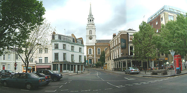 Clerkenwell Green and St James's Church