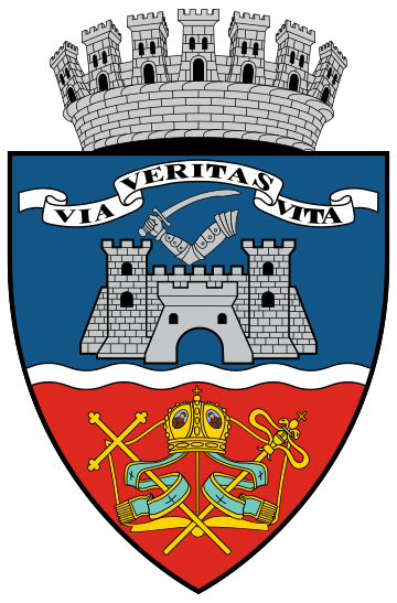 File:Coa Romania Town Arad.svg