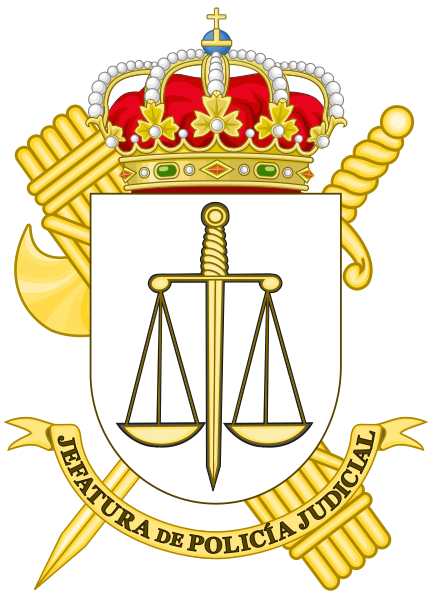 File:Coat of Arms of the Guardia Civil Judiciary Police Service.svg