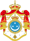 Coat of arms of Kingdom of Egypt (blur color).svg