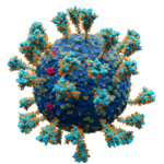 Coronavirus. SARS-CoV-2 как логотип