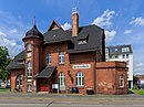 Station reception building of the Spreewaldbahn Cottbus