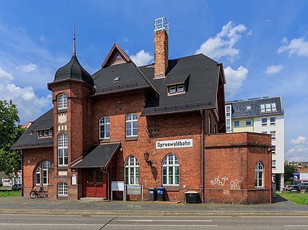 Cottbus 07 2017 img07 Spreewaldbahnhof