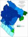Верски састав Црне Горе по општинама 2011. године
