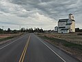 Going south into Cromer, Manitoba