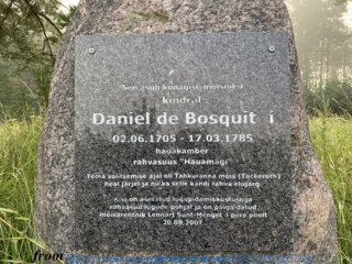 Могила Даніїла де Боскета