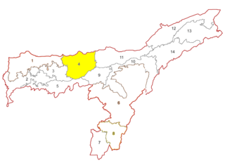 <span class="mw-page-title-main">Darrang–Udalguri Lok Sabha constituency</span> Lok Sabha constituency in Assam