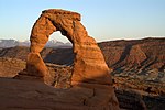 Delicate Arch at sunset, Arches NP.jpg
