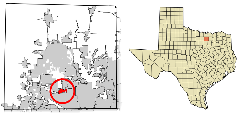 File:Denton County Texas Incorporated Areas Double Oak highlighted.svg