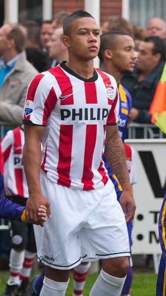 Memphis with PSV Eindhoven in 2011