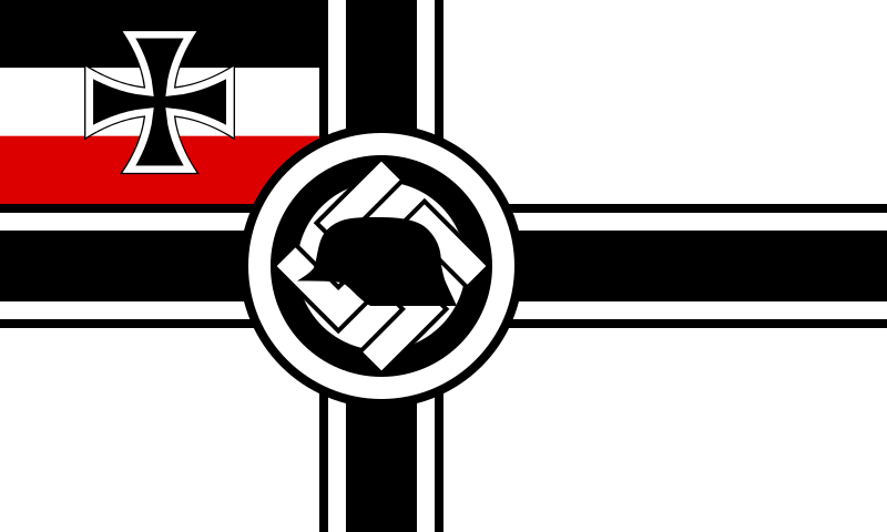 File:Der Stahlhelm Reichskriegsflagge with swastika.svg