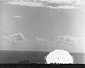 Detonation of explosives near USS Atlanta (IX-304), Operation Sailor Hat, shot Charlie, 1965.jpg