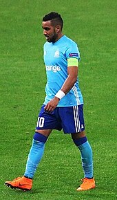 Payet playing for Marseille in 2018