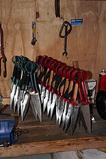 Blade shears that have been done up ready for use. Done up blade shears.jpg
