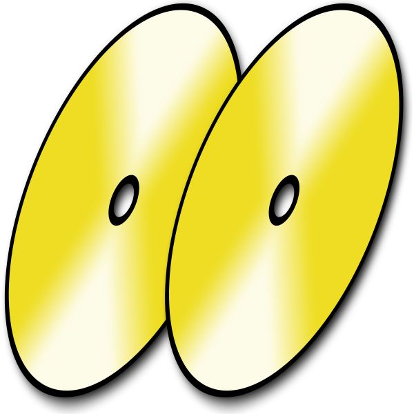 Datei:Double gold record icon.svg