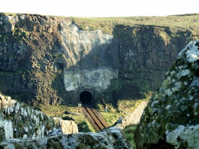 Downhill Tunnels near Castlerock railway station.