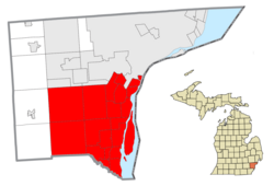 Communities within Wayne County that are included as part of the Downriver community
