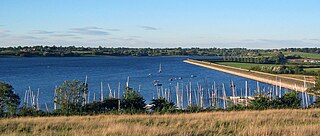 Draycote Water Reservoir in Warwickshire, England