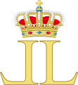 Monogram van koning Leopold I en koningin Louise Marie.