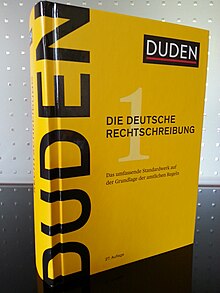 Duden, Band 1, 27. Auflage, Berlin 2017.jpg