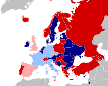   Countries in the first semi-final   Countries voting in the first semi-final   Countries in the second semi-final   Countries voting in the second semi-final