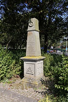 Monumento Norderschanze - Cenotafio del Mayor Eduard Julius Jungmann, diseñado por Germano Wanderley