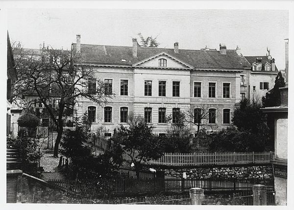 École spéciale de Lausanne, 1857