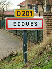 Une entrée de la commune.