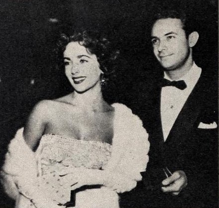 Elizabeth Taylor and Stanley Donen, c. 1952