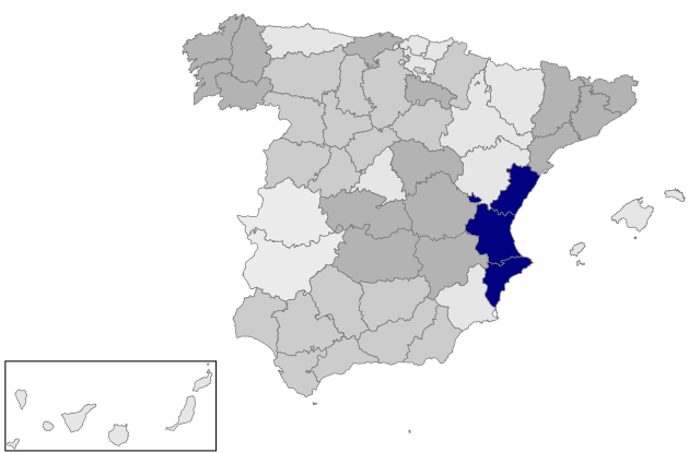 Cuántas provincias tiene españa