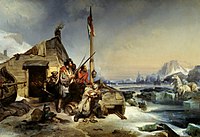 Hivernage d'une équipe de marins hollandais, 1839, Musée départemental de l'Oise