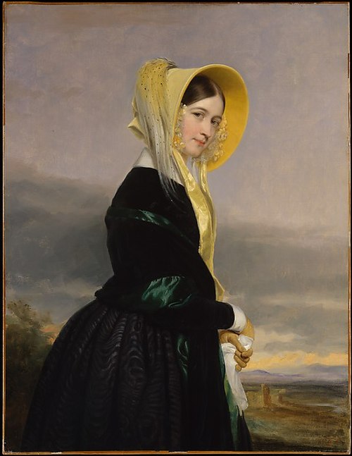 Paterson's granddaughter, Euphemia White Van Rensselaer (1816–1888), painted by George P. A. Healy, 1842