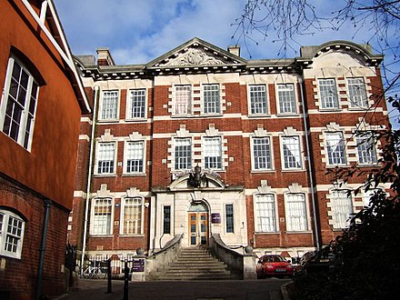 Bradninch Place, which the Exeter Schools occupied as the Royal Albert Memorial College